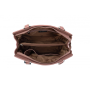 Luxusná kožená kabelka cez plece do práce ružová Wojewodzic 31786/CE56/LY56 bf