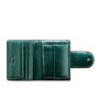 Luxusná lakovaná kožená peňaženka Wittchen zelená 25-1-362 cd