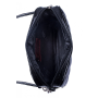 Kožená kabelka na rameno čierna lakovaná Wojewodzic  31304/P/PL01 hh