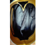 Dámska kožená kabelka cez rameno Talianska žltá Carina veľkánn