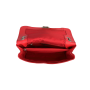 Luxusná kožená kabelka cez plece Wojewodzic červená 31820/P/FL08 rr