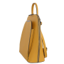 Žltý dámsky kožený ruksak/batoh Taliansky veľký Samuelawws