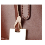 Shopper kožená kabelka hnedá cez rameno Talianska Renata xs