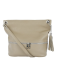 Kožená športová crossbody kabelka Genuine leather Talianska taupe Frame b