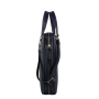 Luxusná pracovná kožená kabelka na notebook tmavo modrá Wojewodzic 31832-bg14-ly14 bd