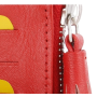Dámska kožená peňaženka stredná Talianska červená rosso 3785 ss
