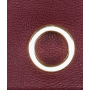 Veľká kvalitná kožená kabelka na plece Wojewodzic vínovo fialová 31845/FD20/Z d