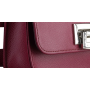 Bedrová a do ruky (belt bag) kožená kabelka fialová Wojewodzic 31799/CE20v