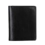 Kvalitná pánska kožená peňažeka menšia Wojewodzic čierna 3P65/01,