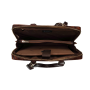 uxusná pracovná kožená kabelka na notebook hnedá Wojewodzic 31832/LC/Z ,,