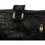 Luxusná pracovná kožená kabelka na notebook čierna Wojewodzic 31832/KAT01/FL01/Z bb