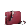 Kožená luxusná listová kabelka Wojewodzic červená 31810/BGM57c