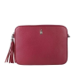 Kožená luxusná listová kabelka Wojewodzic červená 31810/BGM57v