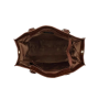 Veľká dámska nákupná kožená kabelka do ruky hnedá Wojewodzic 31898/KM03/Zf