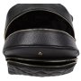 Dámsky kožený ruksak/batoh prešívaný čierny Wojewodzic 31906/P/FD01/Zx