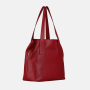 Dámska kožená kabelka veľká červená na plece Wojewodzic 31902/FD08/Z x
