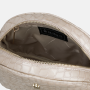 Malé clutch kožené kabelky listové béžové crossbody Wojewodzic 31860/KFM06/Zxx
