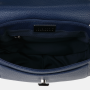 Malá dámska kožená crossbody kabelka tmavo modrá Wojewodzic 31890/FD37 e