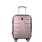 Cestovný kufor ružový 47 - 50,5 litrov 4 kolieskový Palermo Talianskyb