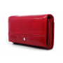 Luxusná kožená peňaženka Wojewodzic červená 3PD62/PC02/PL02cc