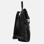 Pánske batohy / ruksaky čierne veľké Wojewodzic strieborné kovanie 34562/FD01 gg