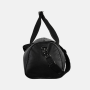 Unisex kožená cestovná taška čierna Wojewodzic 34563/WD01d