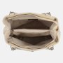 Stredná dámska kožená kabelka béžová na plece  Wojewodzic 31769/FD06bbb