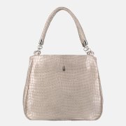 spodná časť béžovej kabelky s kovovými nožičkami Wojewodzic 31215/KF