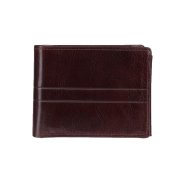 Kožená peňaženka pánska Wojewodzic tmavo hnedá 3PMC070/03 g