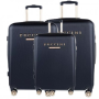 Cestovné kufre - sada troch kusov XL,M,S na kolieskach Puccini čierne Los Angeles v