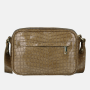 Malá kožená kabelka crossbody hnedá Wojewodzic 31904/KFM05/Z ,