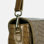 Kvalitná kožená kabelka vzor zvierací hnedá Wojewodzic 31921/KFM05/Zcc
