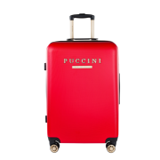 Cestovný kufor na kolieskach 79,5 litra - M stredný, červený Puccini Los Angelesg