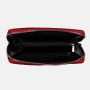 Luxusná červená peňaženka vzor krokodília koža Wojewodzic 3PD66/KFM08e
