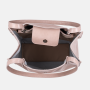 Jednoduchá kožená kabelka bez podšívky na rameno Wojewodzic zelenej 31916/E/FD34s