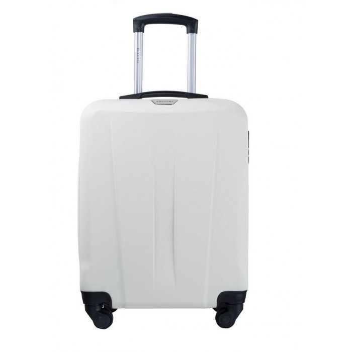 Cestovné kufre na kolieskach Puccini 44 litrov biele ABS03C 0 PARIS b