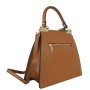 Dámska kožená kabelka crossbody Talianska medová Aureliaff