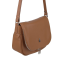 Kožená kabelka dámska crossbody stredná medovo hnedá Wojewodzic 31506/FD18v