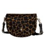 Crossbody krásna kožená kabelka čierna vlasom Wojewodzic 31921/01/H01/Z vvv