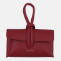 luxusná červená kožená kabelka malý dizajnový model Wojewodzic 31968