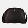 Kvalitná crossbody kožená kabelka Wojewodzic priečne telom čierna 31960/FD01/Z nmm