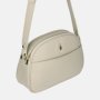 Kvalitná crossbody kožená kabelka Wojewodzic priečne telom béžová 31960/FD05/Z c
