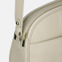 Kvalitná crossbody kožená kabelka Wojewodzic priečne telom béžová 31960/FD05/Z g