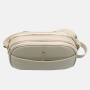 Kvalitná crossbody kožená kabelka Wojewodzic priečne telom béžová 31960/FD05/Z wws