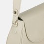 Kvalitná crossbody kožená kabelka jemne béžová Wojewodzic priečne telom 31967/FD05/Z ghj