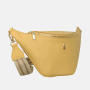 Crossbody kožená kabelka Wojewodzic žlté 31935/FD45/Zň