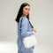 Dámske kožené kabelky crossbody biele Wojewodzic 31961/FD17-
