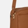 Medovohnedá kožená crossbody Wojewodzic 31952 z pravej talianskej kože – detail kovania