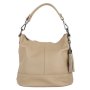 Kožená crossbody kabelka taupe Talianska Anita ..