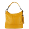 kožená kabelka z Talianska žltá výrazná Anita